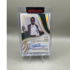 Panini 2023 Immaculate Ahmad "Sauce" Gardner Auto HON-ASG 07/22 Jets