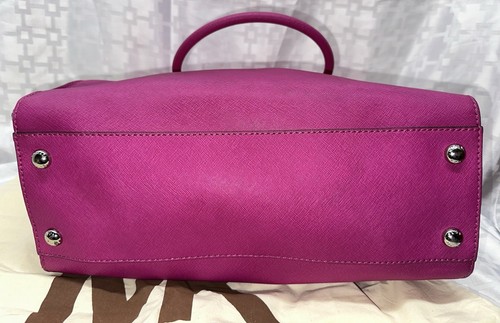 Michael Kors Large Hamilton Saffiano Leather Pink Tote Bag - Picture 3 of 6