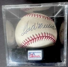 Ted Williams Signed Baseball PSA/DNA 8.5 Authenticated Boston Red Sox HOF USMC