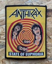 Anthrax Patch Aufnäher State Of Euphoria