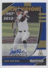 2020 Panini Prizm Draft Picks Blue 17/60 Jack Hartman #PDP108 Auto 0y9v