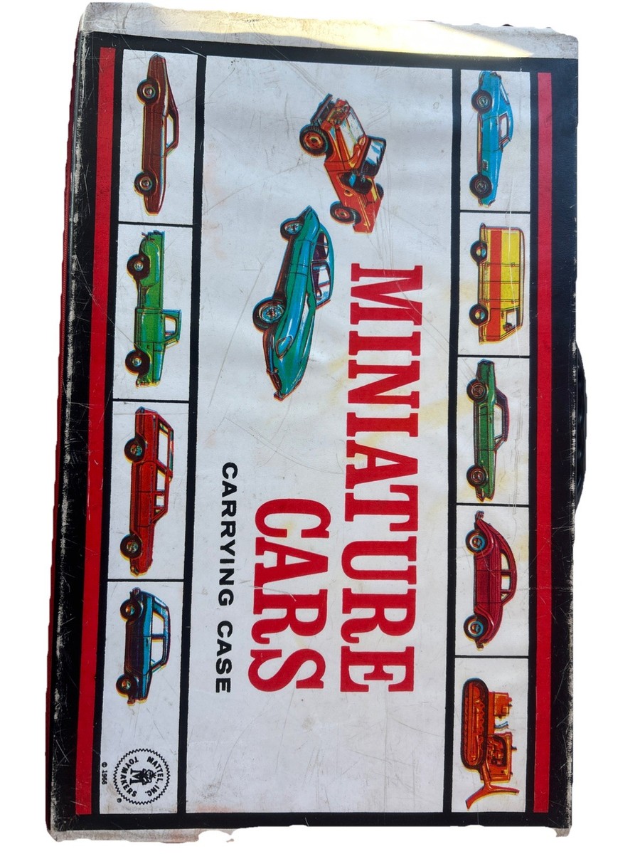 sin様【1966 USA Vintage】マテル ミニカー ケース Vintage Miniature (Toy) Cars Carrying Case 1966 Mattel, Inc. | eBay
