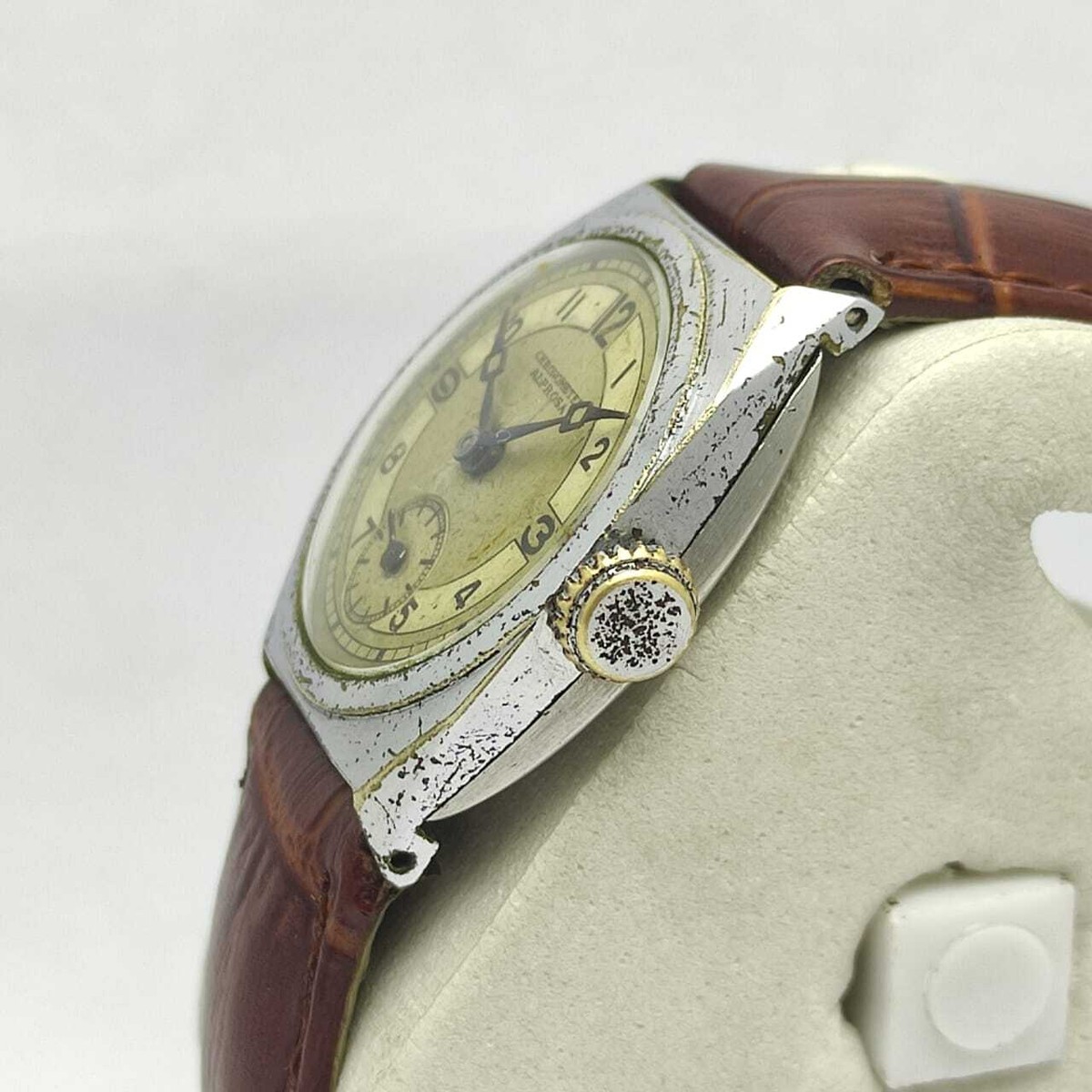 Alprosa Chronometer Manual Winding Sub-Second Vintage Women's