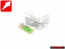 Genuine VW TDi Rear Boot Badge Emblem Yellow Green - 3B0853675ACKKH