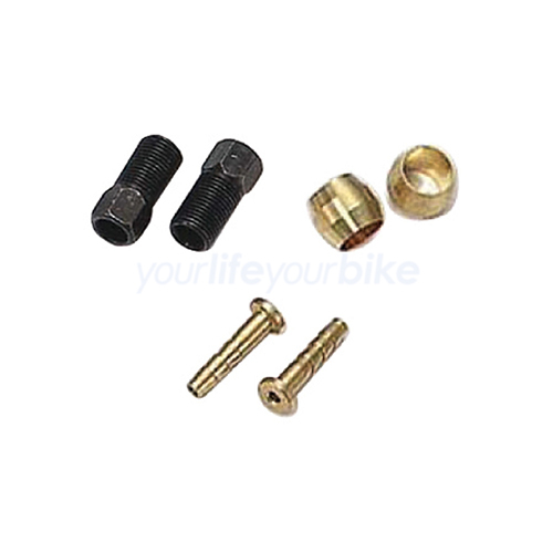 XLC X65 ANSCHLUSS KIT SHIMANO BREMSLEITUNG f. SCHEIBENBREMSE HYDRAULISCH FAHRRAD - Picture 1 of 1