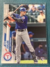 2020 Topps Update Series Nick Solak RC Rookie Debut U-149 Texas Rangers