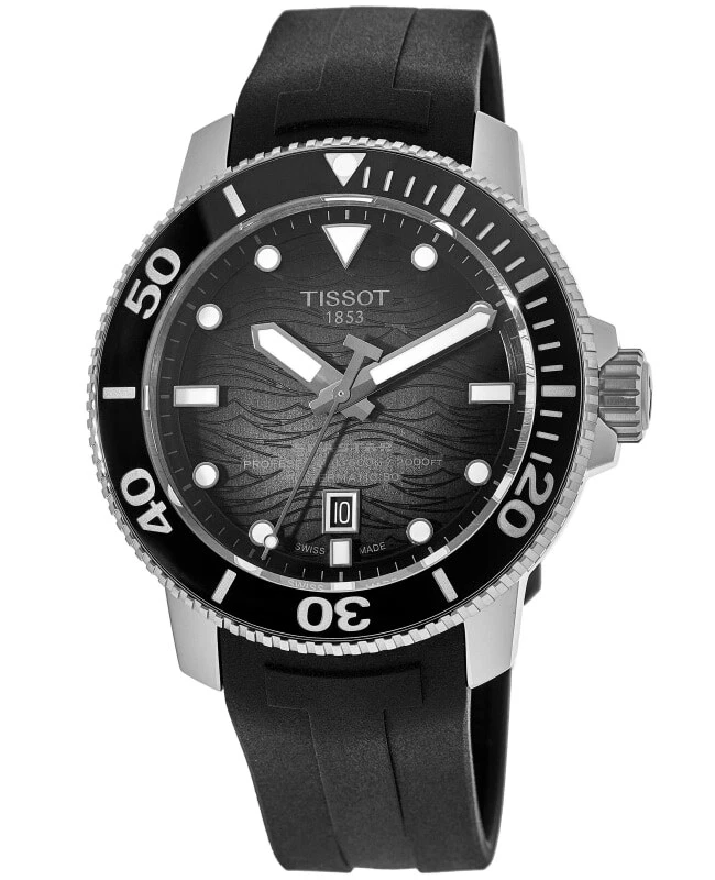 Tissot silicone top strap watches