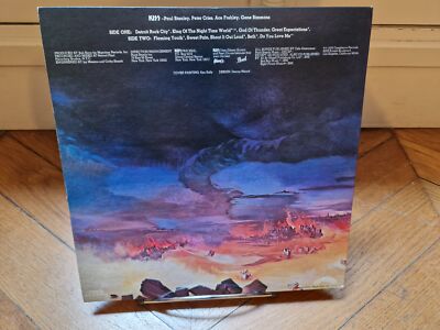 Destroyer Kiss Rock Vinyl LP + OBI SWX-6268 Album Reissue Camel