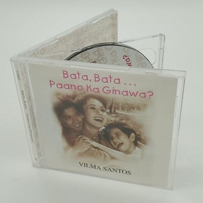 BATA, BATA PAANO KA GINAWA? VILMA SANTOS Viva Video 2 DISC VCD CD MOVIE FILIPINO