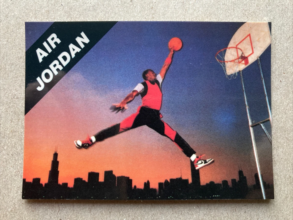 Ejendommelige Blank Grøn Michael Jordan 1990-1991 Air Jordan Nike Promo Basketball Card - Chicago  Bulls | eBay