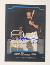 Jeff Keppinger  SIGNED AUTOGRAPH 2004 Bowman Rookie Card Pittsburgh Pirates  RC