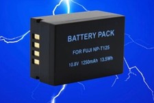 1 Pack Premium Battery Pack for Fuji NP-T125 BC-T125 Fujifilm GFX 50R GFX100