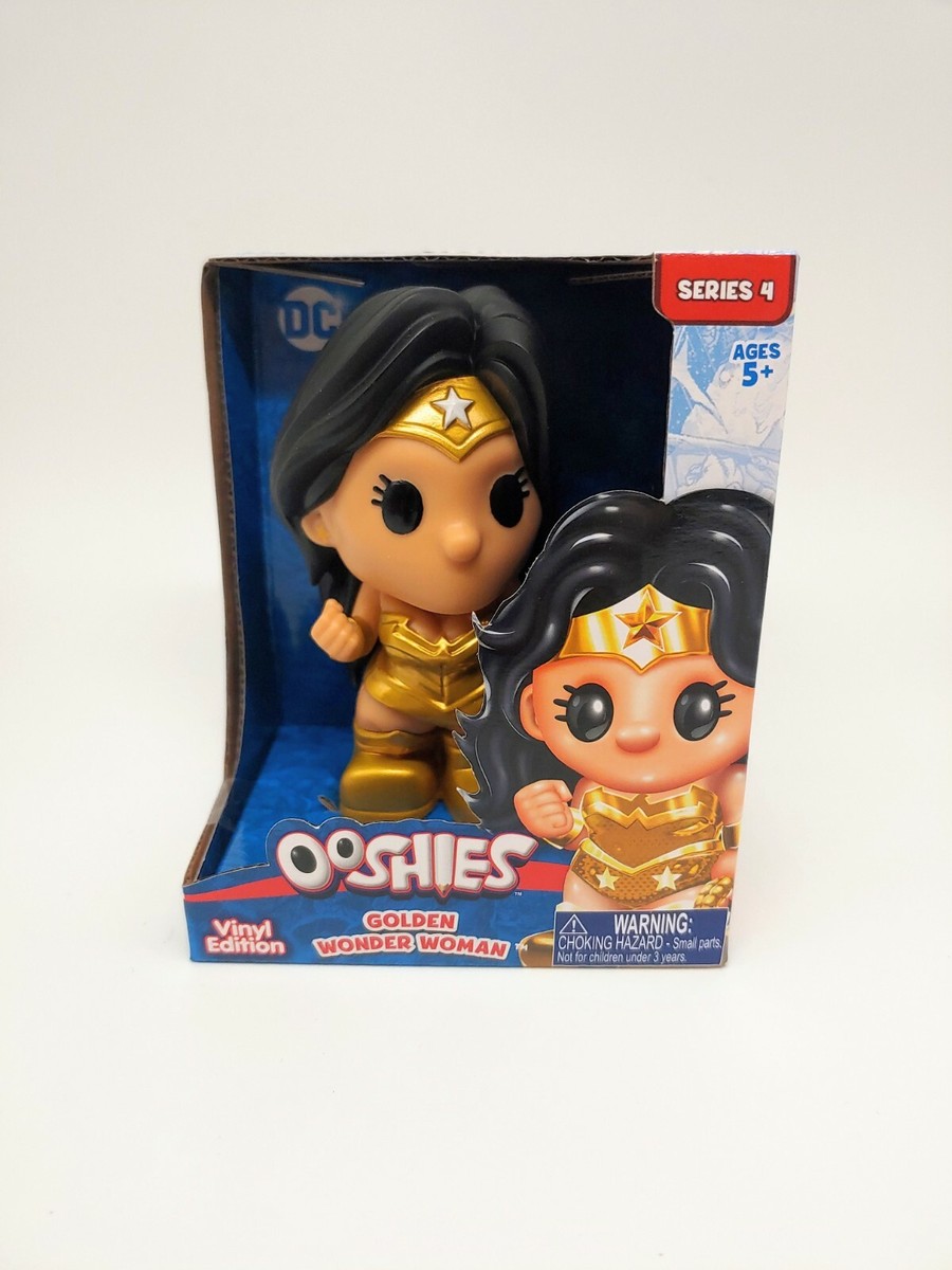NEW Ooshies DC Golden Wonder Women Rare 4 Inch Vinyl Edition HTF Series 4 |  eBay