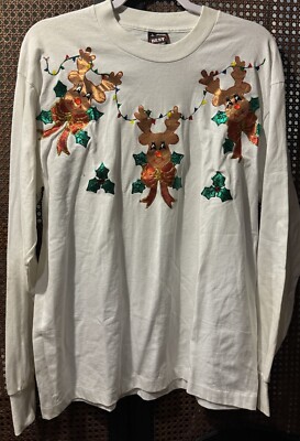 Vintage long sleeve Christmas tea