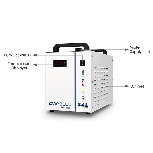 S&A Original CW-3000TK 220V Wasserkühler 1,5 KW CNC Spindeln Schweißgeräte - Bild 9 von 10