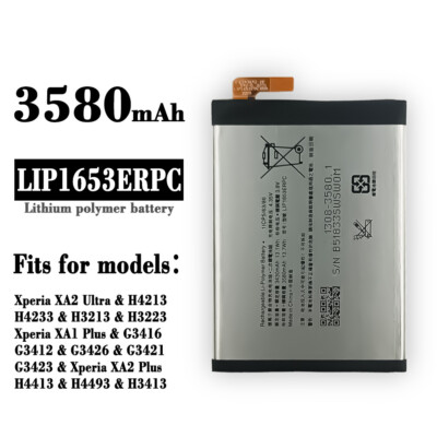 Internal Battery For SONY Xperia XA2 Ultra G3421 XA1 Plus XA2 Plus LIP1653ERPC