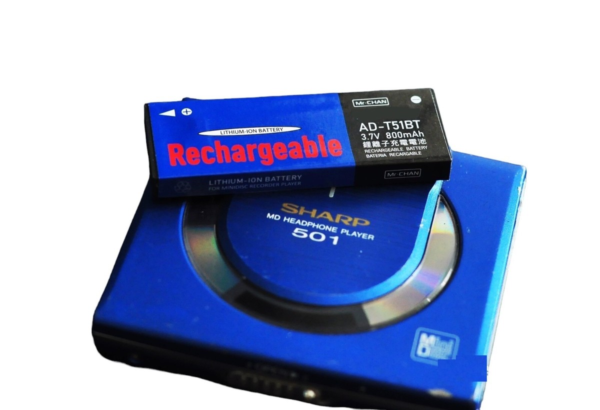 Rechargeable Battery T51BT S31 For SHARP MD-MT821 MT831 MD-ST521