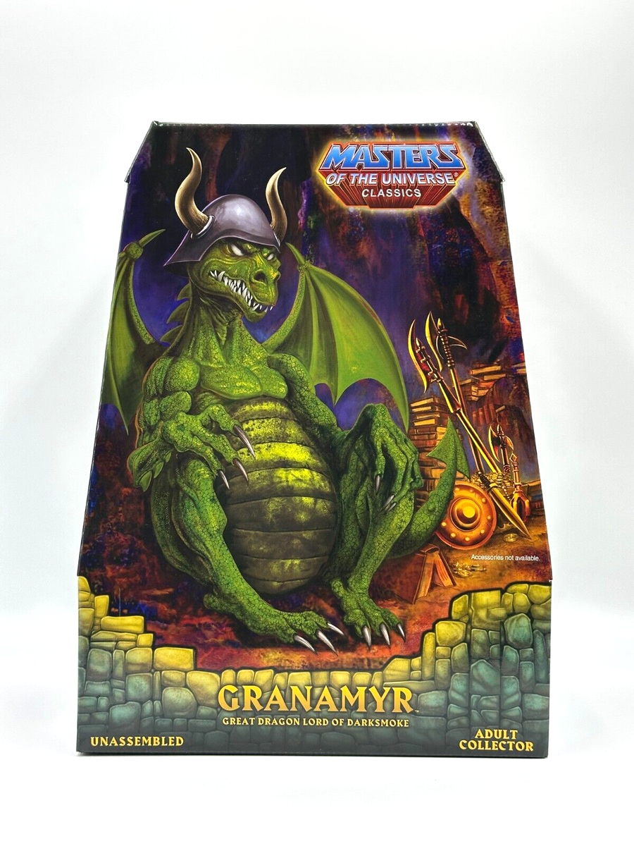 MASTERS OF THE UNIVERSE CLASSICS GRANAMYR GREAT DRAGON SEALED