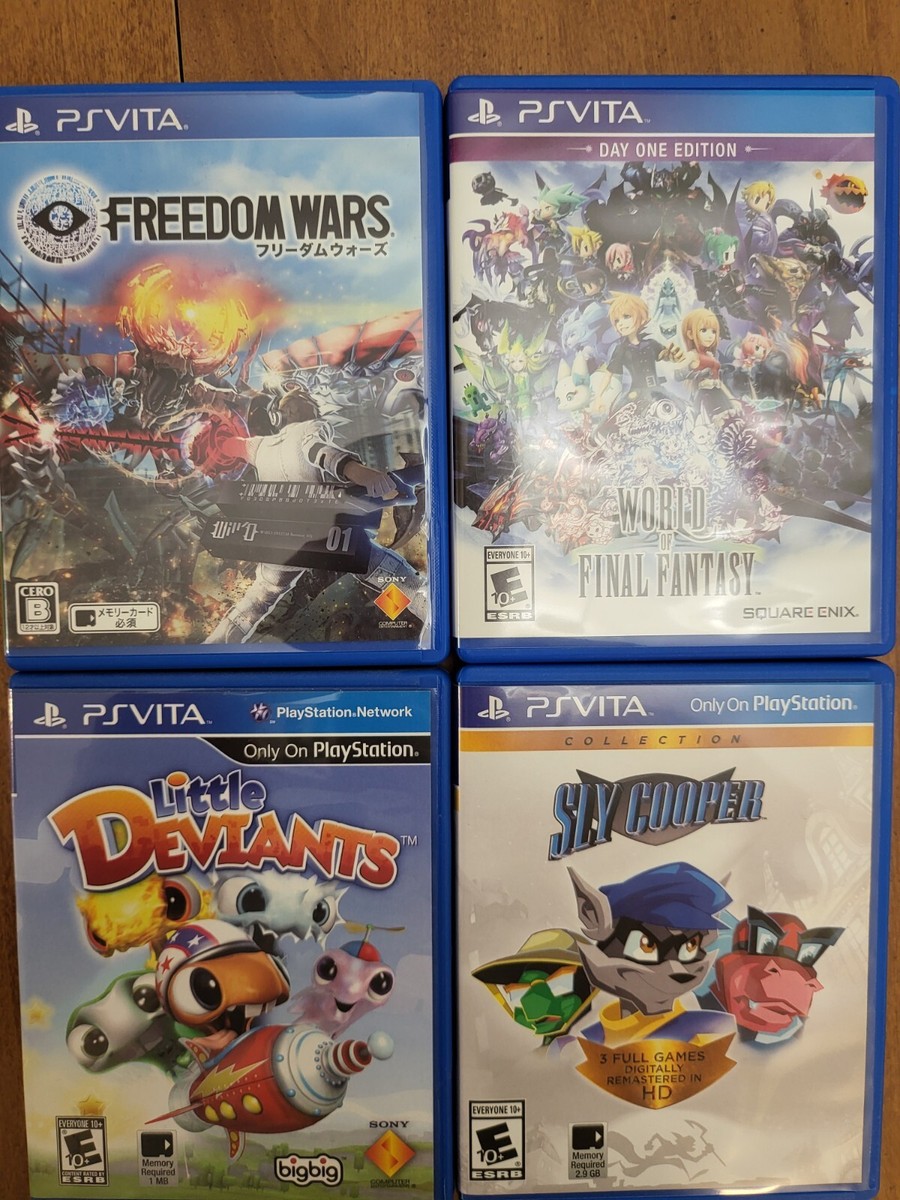 PS Vita Game Lot (One Sealed, 6 Japanese) | eBay