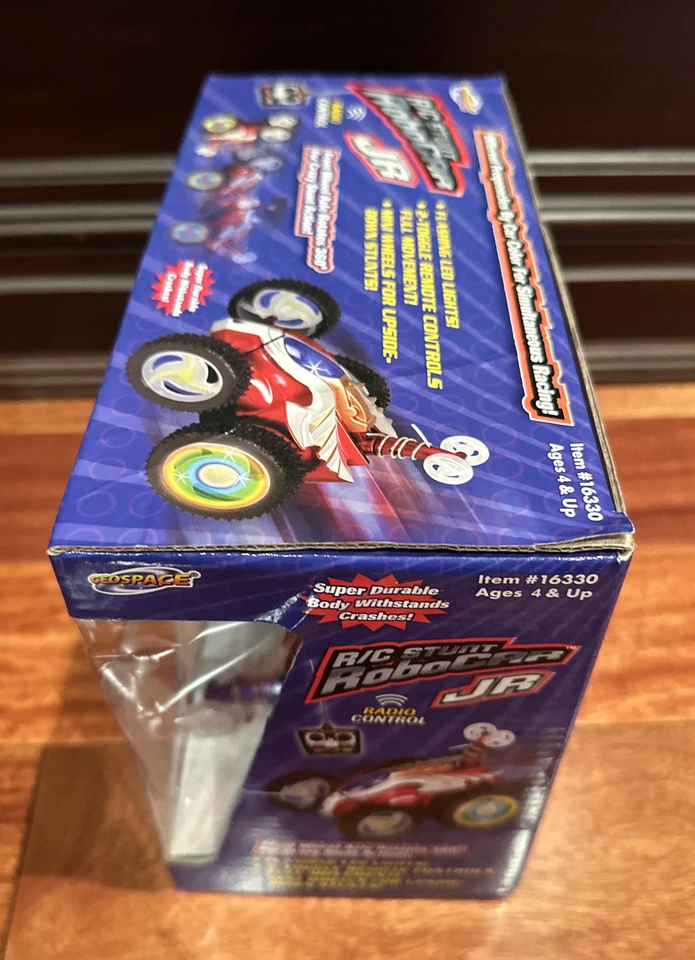 R/C Stunt Radio Control RoboCar Jr By GeoSpace Red - Image 4 of 4