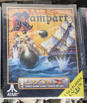 RAMPART Atari Lynx NEW Factory Sealed 