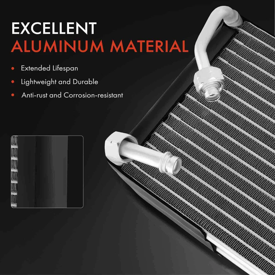 Nueva placa central y aleta evaporador de aire acondicionado delantero de aluminio para Toyota Sienna 98-00 3,0 L Foto 3 de 4