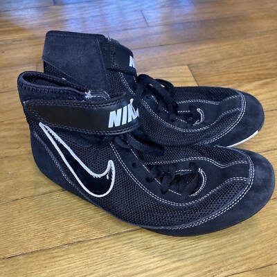 boys black nike high tops