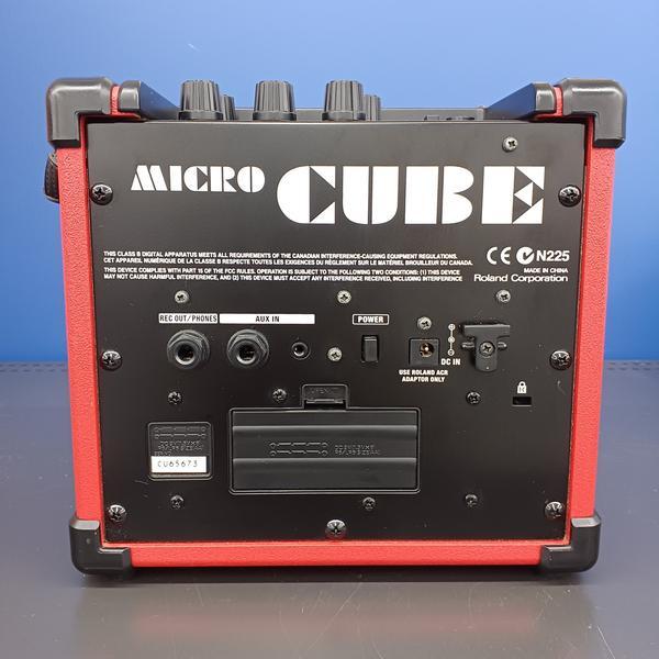 Roland MICRO CUBE アンプ本体 Roland MICRO-CUBE guitar amplifier red | eBay