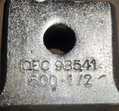Nsi Al600-48 (3pcs) AL/CU Compression Dual Rated AL Lugs 1 Hole 600 MCM (STR) - Picture 3 of 5
