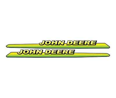 John Deere Hood Decal Set New 29.5'' x 2.3''