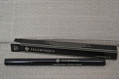 NEU UND VERPACKT Illamasqua Liquid Eyeliner in Black Noir 1,8 ml UVP 21 £