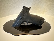 Smith & Wesson Prop Gun 9mm RARE ABC Studios Disney Melting Political Art Piece | eBay US (Buy It Now)