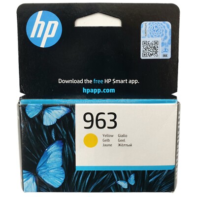 HP 963 Tintenpatrone Gelb 3JA25AE Original Original für OfficeJet Pro 10/2024