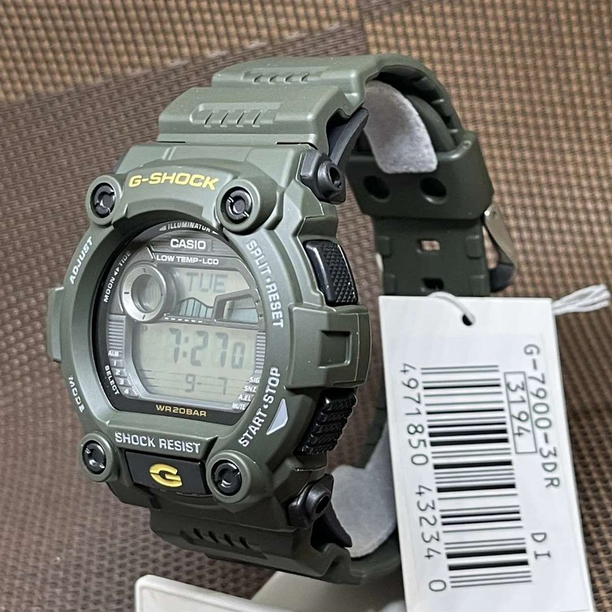 Casio g deals shock tide