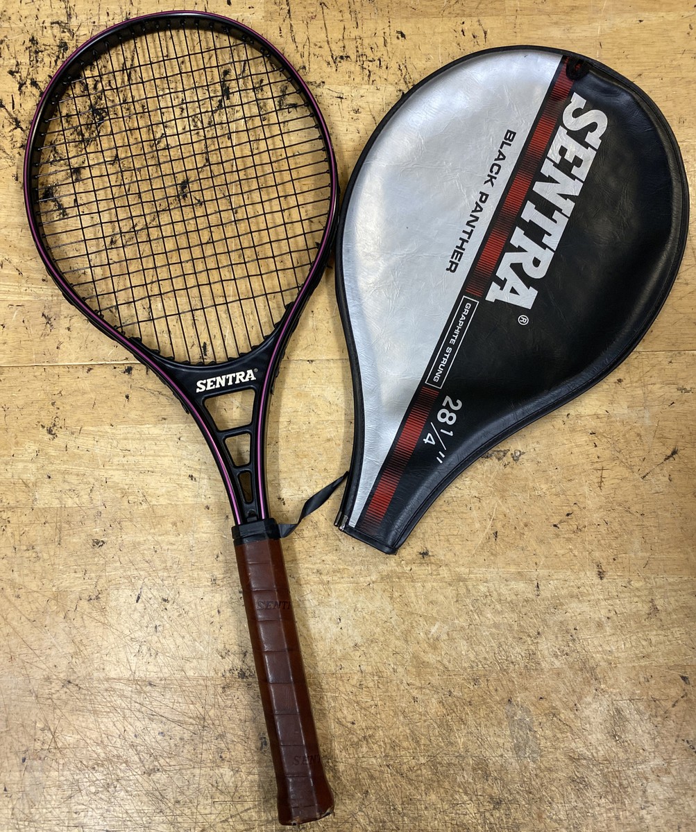 Raquette de tennis Sentra vintage Black Panther IV 4 5/8 L