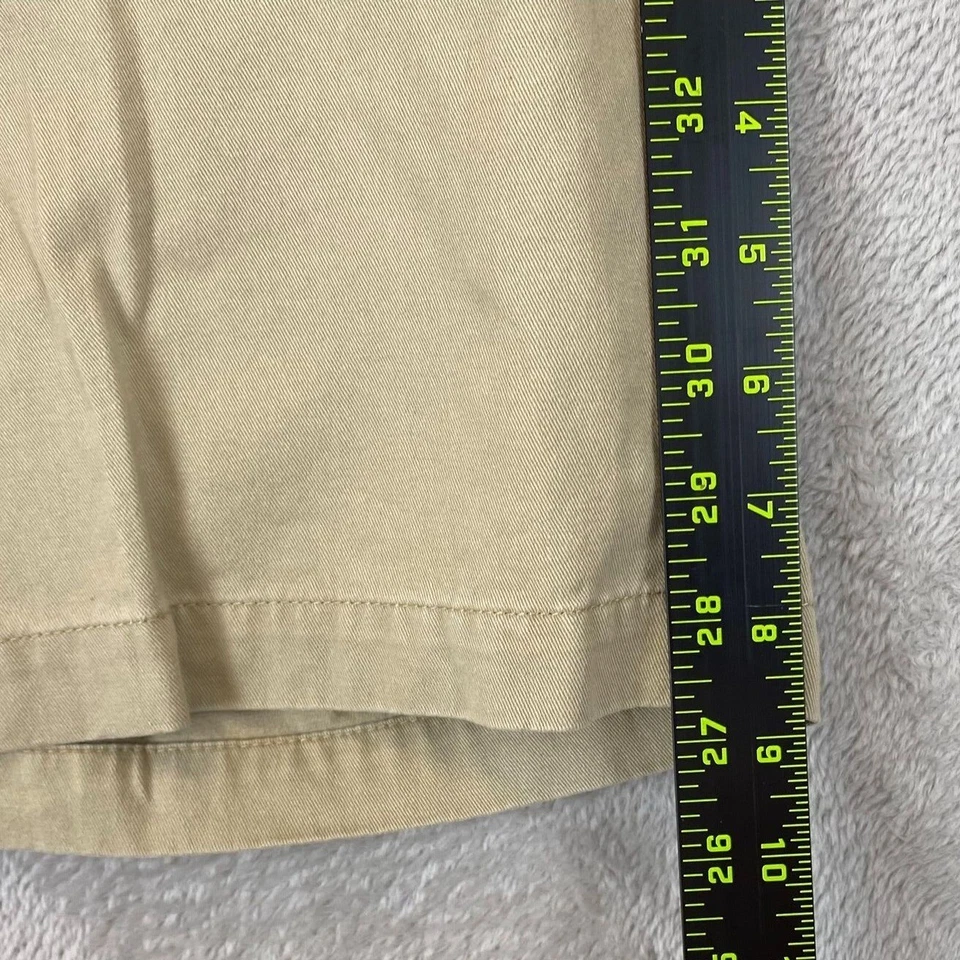 RedHead Mens Shorts Size 34 Khaki Chino Flat Front Casual Summer Outdoors Beige - Image 4 of 4