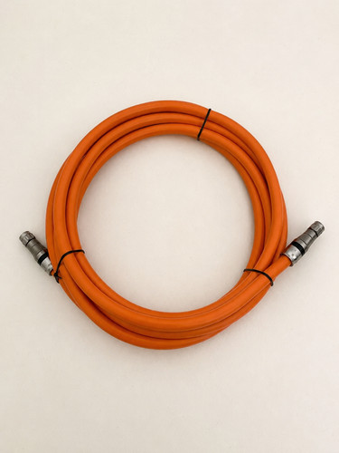 Amphenol 10ft RG11 Coax Cable 75 Ohm Orange 14AWG Direct Burial UL