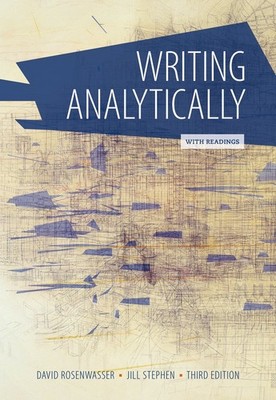Writing Analytically with Readings by Jill Stephen