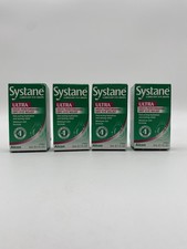 4 Pack - Systane Lubricant Eye Drops Ultra High Performing Dry Eye Relief, 3ml