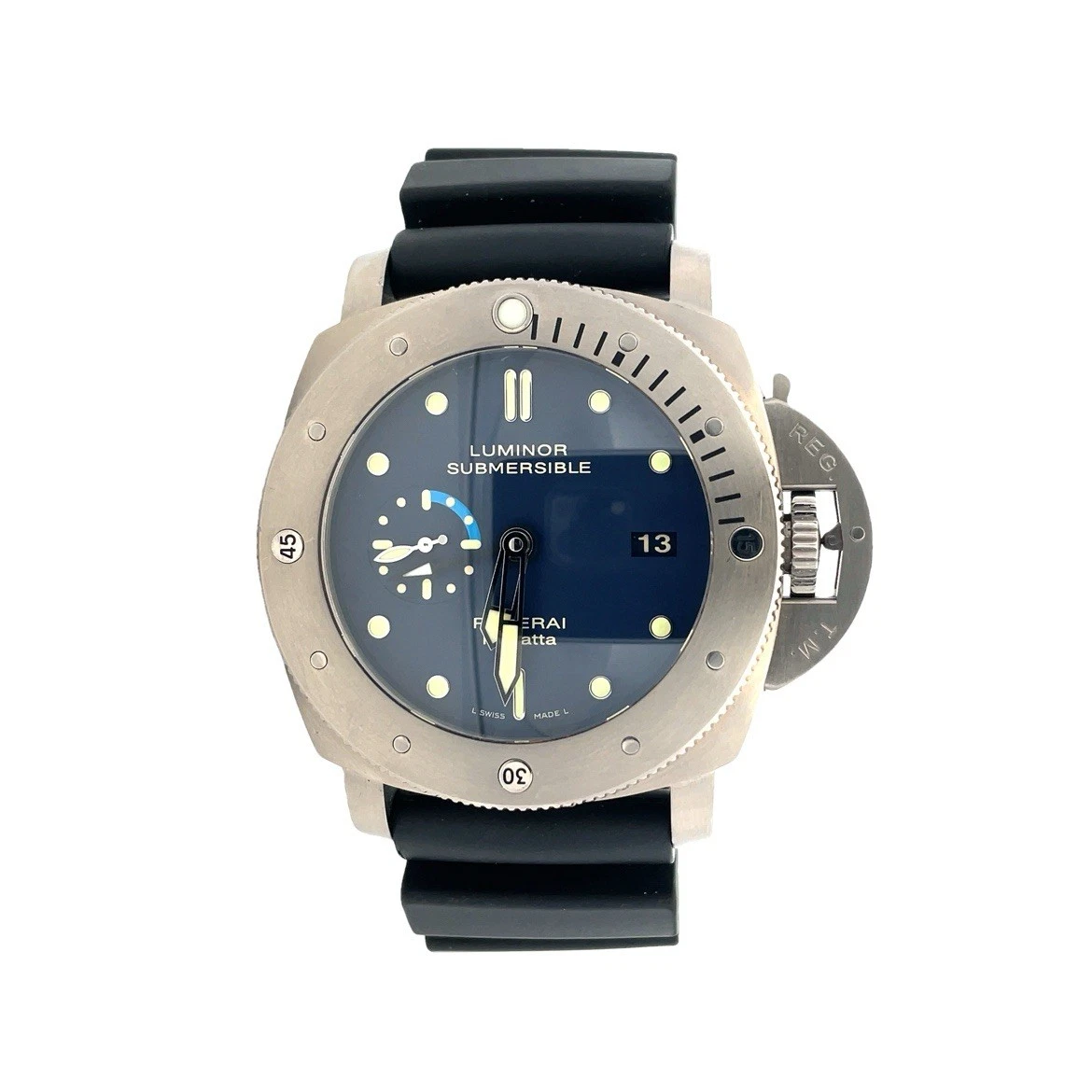 Panerai — Panerai Luminor Submersible 1950 REGATTA 3 Days GMT Pam 371 Pam00371 LIMITED
