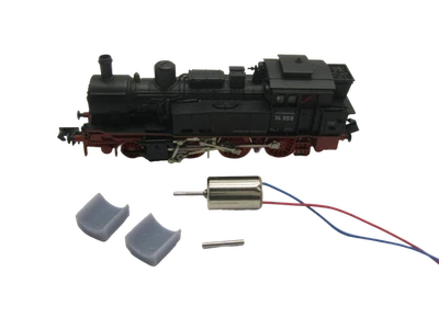 micromotor NA022 Glockenankermotor für Arnold BR 74, K.P.E.V. T12, ÖBB Reihe