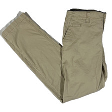 Tommy Hilfiger Women's Chino Pants Size 2 Beige Straight Leg Work Casual Preppy