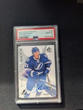 2016-17 Upper Deck SP Authentic Future Watch Auto PSA 10 Brayden Point Rookie