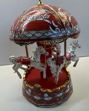 Limited Edition Coca-Cola Bradford Exchange Musical Carousel. (Read Description)