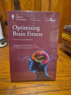 The Great Courses Optimizing Brain Fitness DVD's & Guidebook NEW SEALED