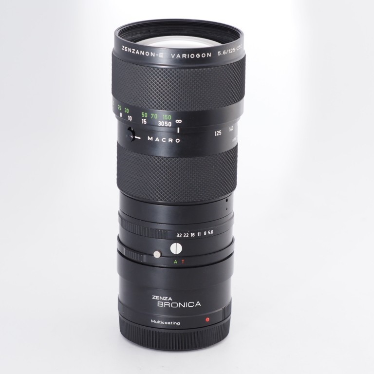 ゼンザブロニカ ZENZANON-E VARIOGON F5.6 Bronica Schneider Kreuznach Zenzanon-E Variogon 125-250mm F/5.6