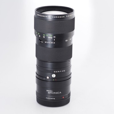 ゼンザブロニカ ZENZANON-E VARIOGON F5.6 Bronica Schneider Kreuznach Zenzanon-E Variogon 125-250mm F/5.6