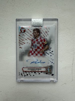 Zvonimir Boban 2023 Topps Pristine Road to Euro 2024 Auto Croatia