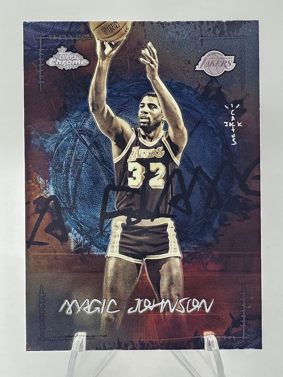 2025-26 Topps Chrome X Cactus Jack La Flame Legends Magic Johnson