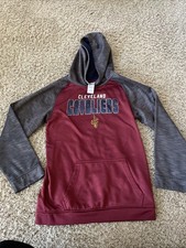 NBA Boys Cleveland Cavaliers Cavs Wine Hoodie Sweatshirt Size Youth XL